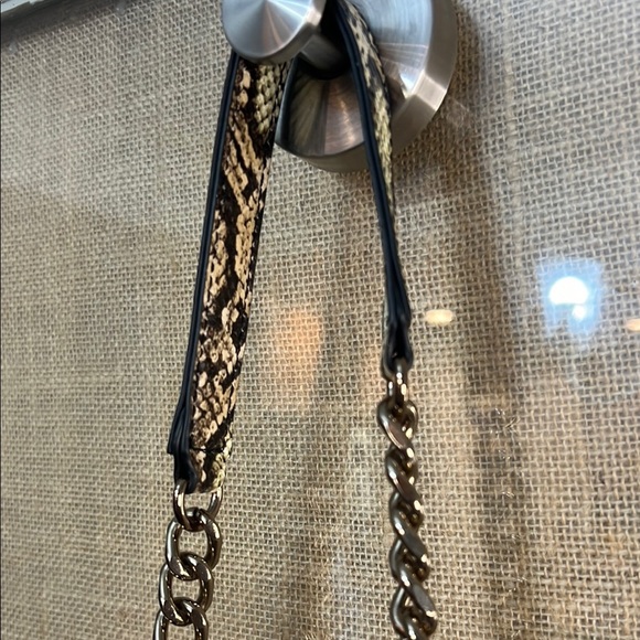 ALDO- Greenwald-Snakeskin Chain Shoulder Bag - Picture 6 of 12